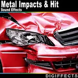 Digiffects Sound Effects Library — Muted Sheet Metal Impact Version 3
