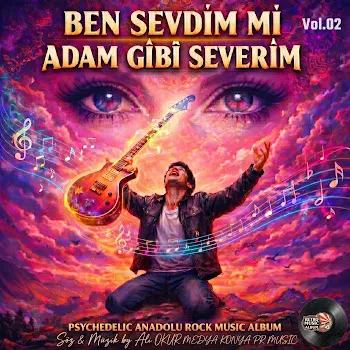 Ali Okur Medya Konya Pr Music Ben Sevdim Mi, Adam Gibi Severim!.. Nr Ik Ii Vol.ii & Psychedelic Anadolu Rock Music Retro Album