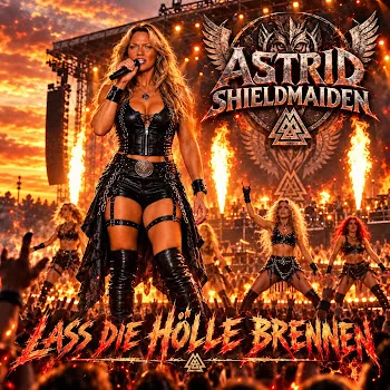 Astrid Shieldmaiden Lass Die Hölle Brennen