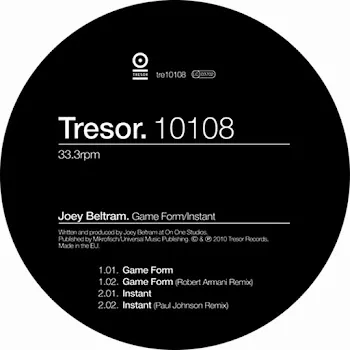 Joey Beltram Instant (Paul Johnson Remix)