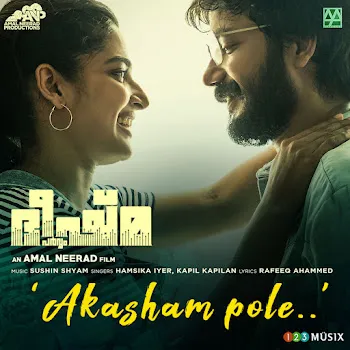 Sushin Shyam Akasham Pole From "Bheeshma Parvam" Ft Hamsika Iyer & Kapil Kapilan